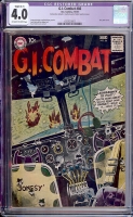 G.I. Combat #86 CGC 4.0 ow/w