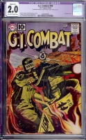 G.I. Combat #89 CGC 2.0 ow/w