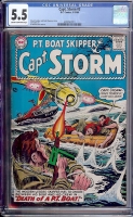 Capt. Storm #3 CGC 5.5 cr/ow