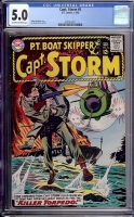 Capt. Storm #5 CGC 5.0 ow/w