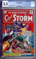 Capt. Storm #7 CGC 5.5 ow/w