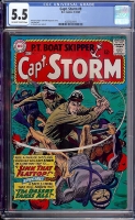 Capt. Storm #9 CGC 5.5 ow/w