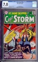 Capt. Storm #16 CGC 7.0 ow/w