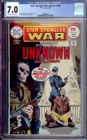 Star Spangled War Stories #186 CGC 7.0 ow/w