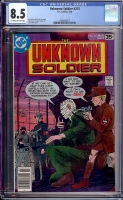 Unknown Soldier #213 CGC 8.5 ow/w
