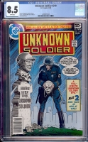 Unknown Soldier #219 CGC 8.5 w
