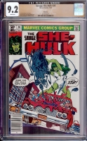 Savage She-Hulk #20 CGC 9.2 w Winnipeg