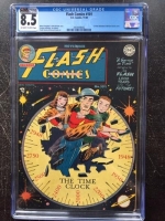 Flash Comics #101 CGC 8.5 ow/w