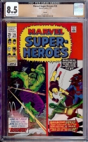 Marvel Super-Heroes #26 CGC 8.5 ow/w Oakland