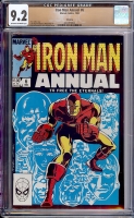 Iron Man Annual #6 CGC 9.2 ow/w Winnipeg