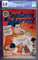 Captain Marvel Adventures #24 CGC 5.0 ow/w