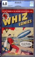 Whiz Comics #24 CGC 6.0 cr/ow