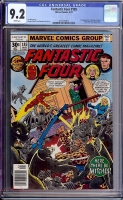 Fantastic Four #185 CGC 9.2 w