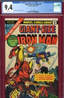 Giant-Size Iron Man #1 CGC 9.4 w