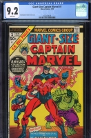 Giant-Size Captain Marvel #1 CGC 9.2 w