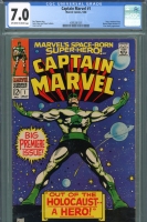 Captain Marvel #1 CGC 7.0 ow/w