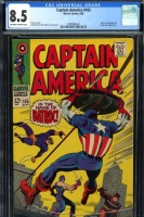 Captain America #105 CGC 8.5 ow/w