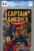 Captain America #106 CGC 8.5 w