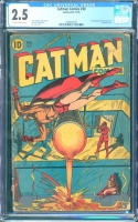 Catman Comics #30 CGC 2.5 sb