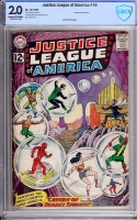 Justice League of America #16 CGC 2.0 cr/ow