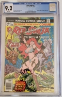 Red Sonja #1 CGC 9.2 w