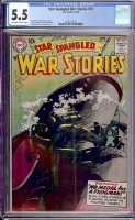 Star Spangled War Stories #70 CGC 5.5 ow/w