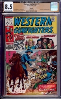 Western Gunfighters #1 CGC 8.5 ow/w Winnipeg