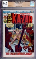Astonishing Tales #15 CGC 9.0 ow/w Winnipeg