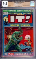 Supernatural Thrillers #1 CGC 9.4 ow/w Winnipeg