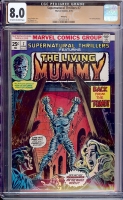 Supernatural Thrillers #7 CGC 8.0 ow/w Winnipeg