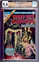 Giant-Size Man-Thing #4 CGC 9.4 ow/w Winnipeg