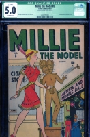 Millie the Model #8 CGC 5.0 ow