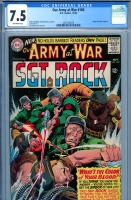 Our Army at War #160 CGC 7.5 ow