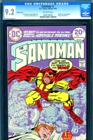Sandman #1 CGC 9.2 ow Variant Cover