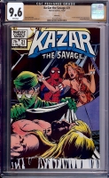 Ka-Zar the Savage #21 CGC 9.6 w Winnipeg