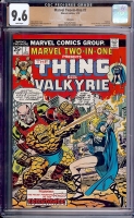 Marvel Two-In-One #7 CGC 9.6 w Winnipeg