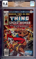 Marvel Two-In-One #30 CGC 9.4 ow/w