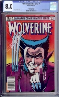 Wolverine Limited Series #1 CGC 8.0 w