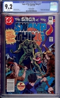 Saga of the Swamp Thing #1 CGC 9.2 w Newsstand Edition