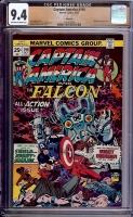 Captain America #190 CGC 9.4 ow/w Winnipeg
