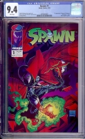 Spawn #1 CGC 9.4 w
