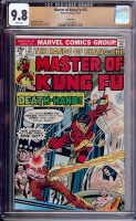 Master of Kung Fu #35 CGC 9.8 w Winnipeg