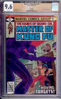 Master of Kung Fu #78 CGC 9.6 w Winnipeg