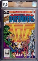 Defenders #100 CGC 9.6 w Winnipeg