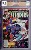 Defenders #110 CGC 9.2 w Winnipeg