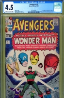 Avengers #9 CGC 4.5 cr/ow