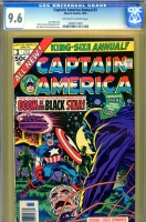 Captain America Annual #3 CGC 9.6 ow/w