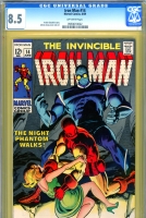 Iron Man #14 CGC 8.5 ow