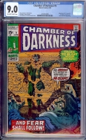 Chamber of Darkness #5 CGC 9.0 ow/w