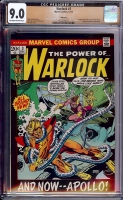 Warlock #3 CGC 9.0 ow/w Winnipeg